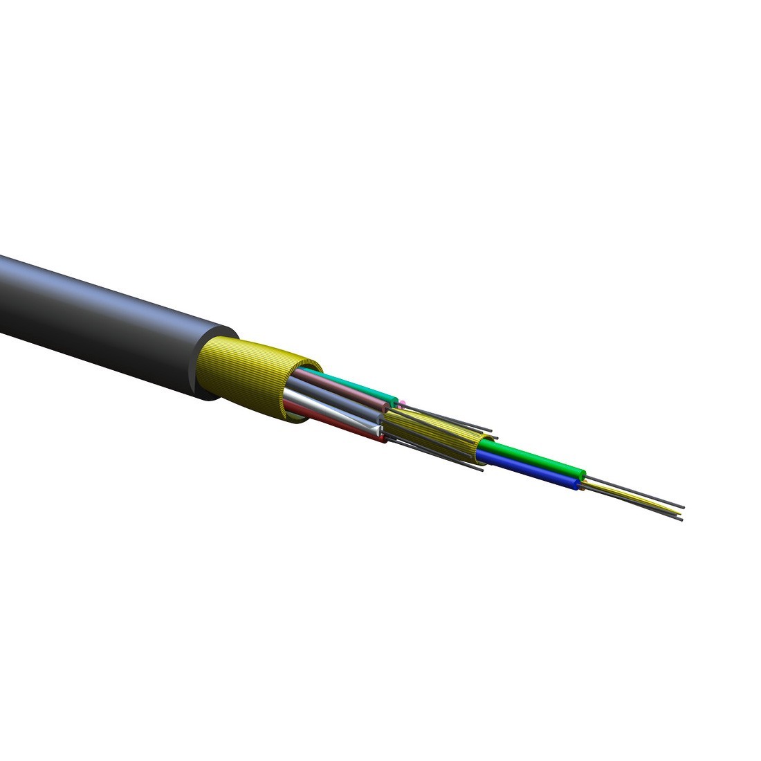 PER FOOT Corning 012E8P-31131-29 12F Plenum Single-mode OS2 Tight-Buffered Cable