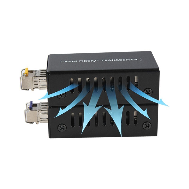 1000M Mini LC SFP Fiber Optic Transceiver 1.25Gb/S SM MM Single Duplex Fiber 3KM