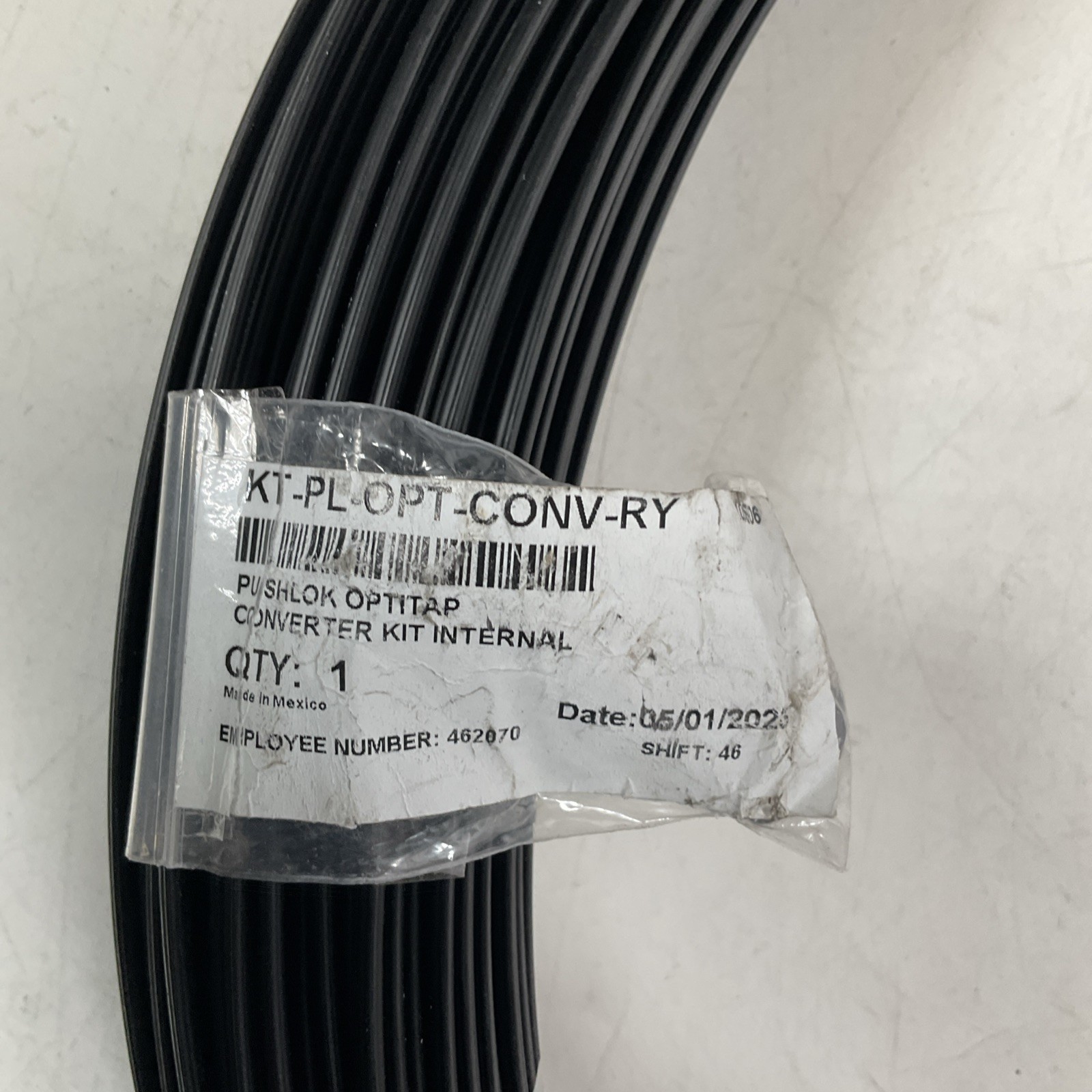 CORNING Flat Fiber Optic DROP PUSHLOK 1f roctdrp pushlokpot/sca326 500 ft