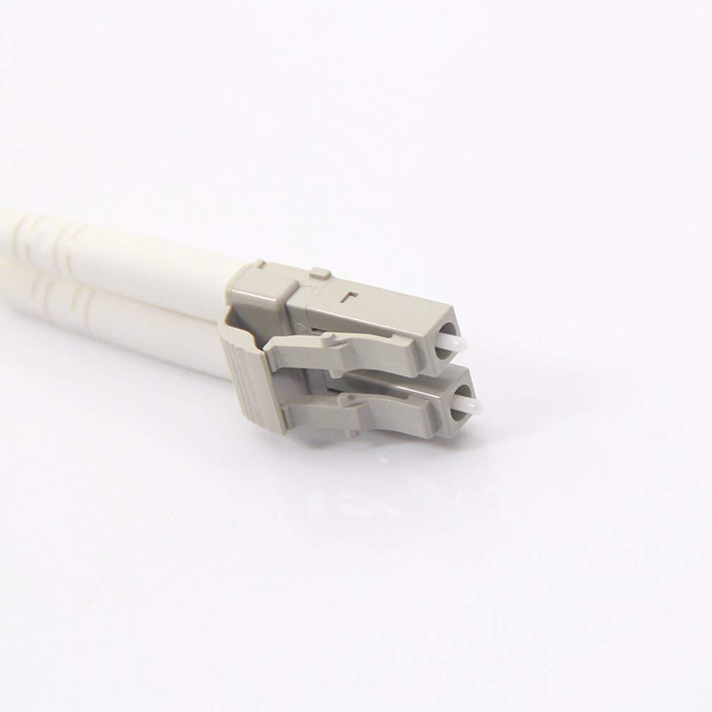 10G OM3 LC to LC Fiber Patch Cord 50/125 Multi-Mode Duplex LC Cable 50 meter