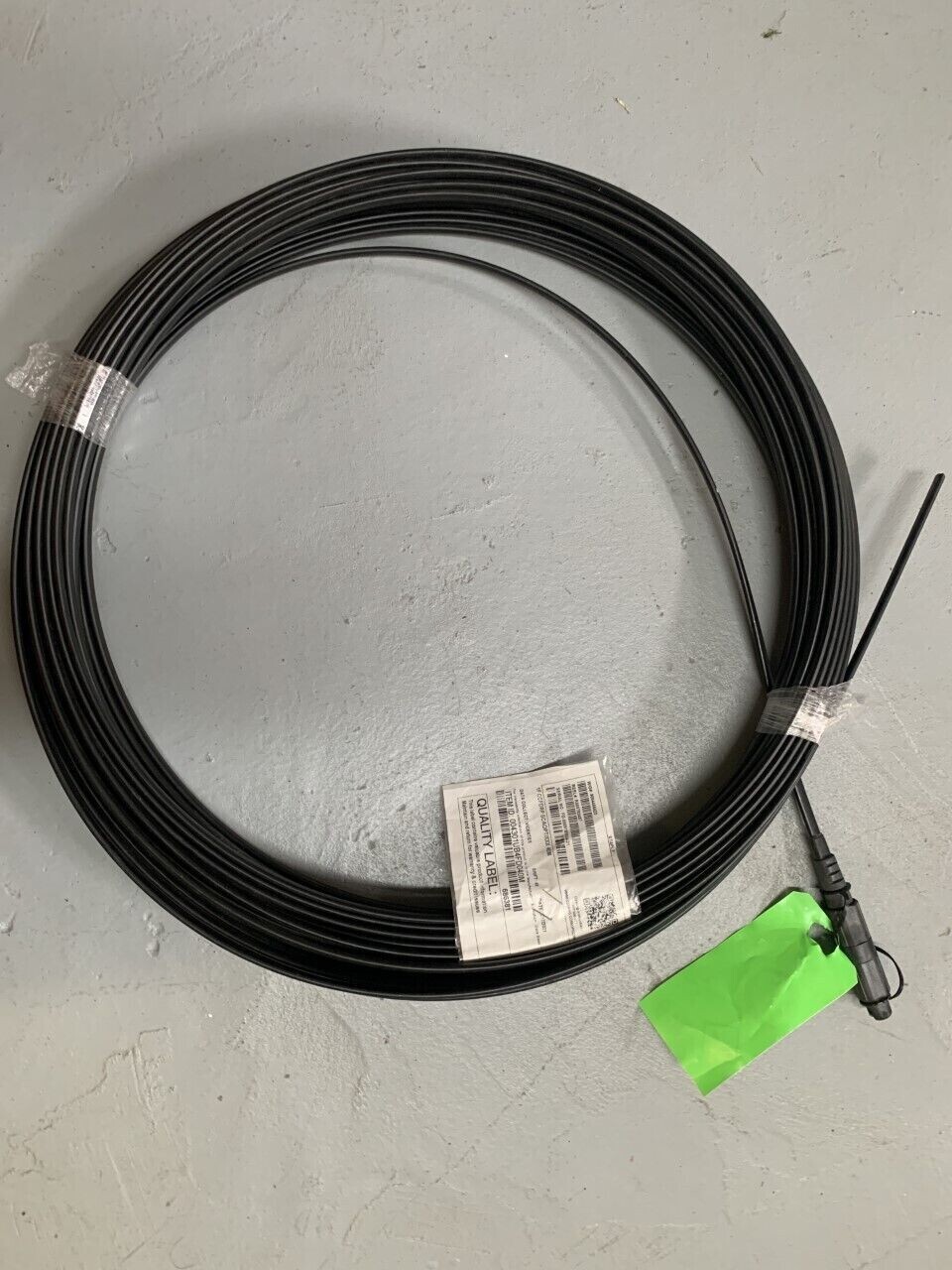 New Corning Optical Cable 40 Meter 131 FT black JUAREZD2 model 004301UB4FD040M