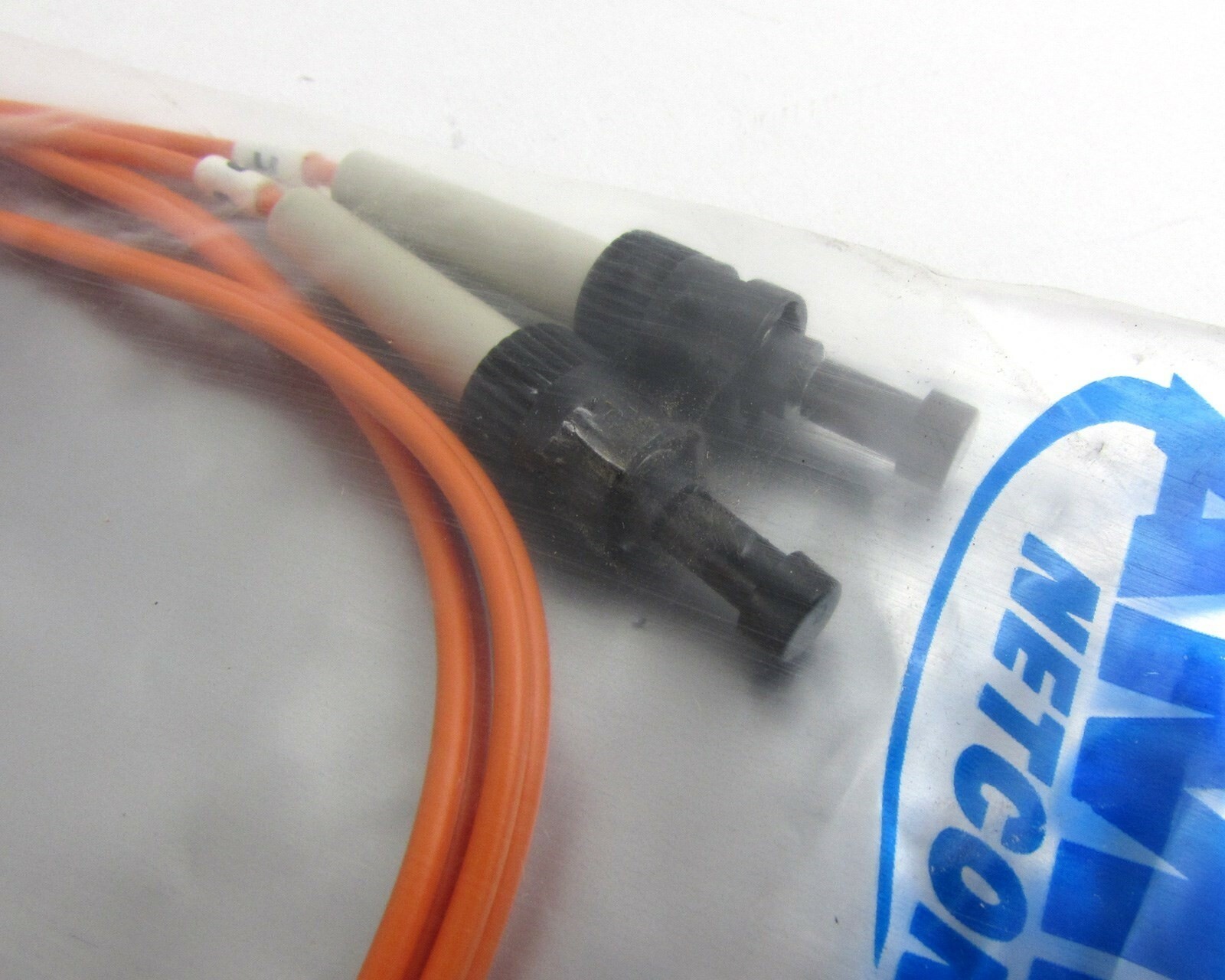 Lot of (10) AMP 0-1278027-1 Fiber Optic Cables 1-Meter 62.5/125um =NOS=