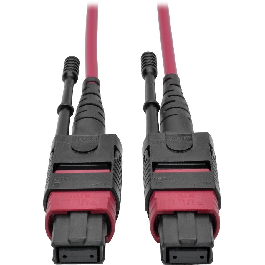 Tripplite N84503M12MG 3M MTP MPO Patch Cable OM4 12 Fiber Magenta