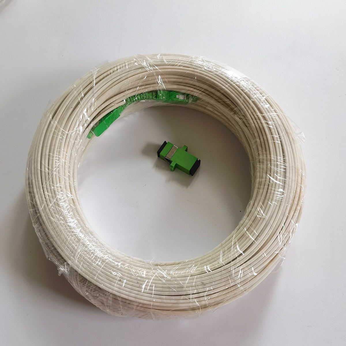 Indoor Fiber Drop Cable Optical Patch Cord SC/APC-SC/APC Single Mode 60-120M