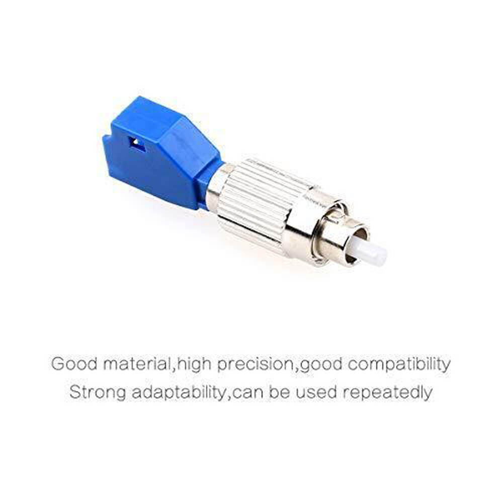 4Pcs FC Male to LC Female Fiber Optical Connector Convertor Hybrid Fiber Adapter
