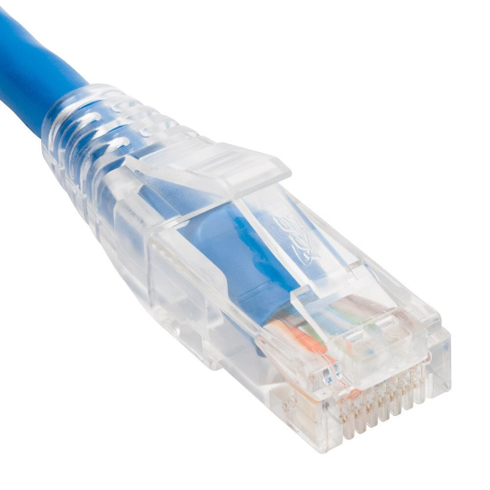 ICC Patch Cord Cat 6clear Boot10’25pkbl TDICC-ICPCSF10BL Telecommunication