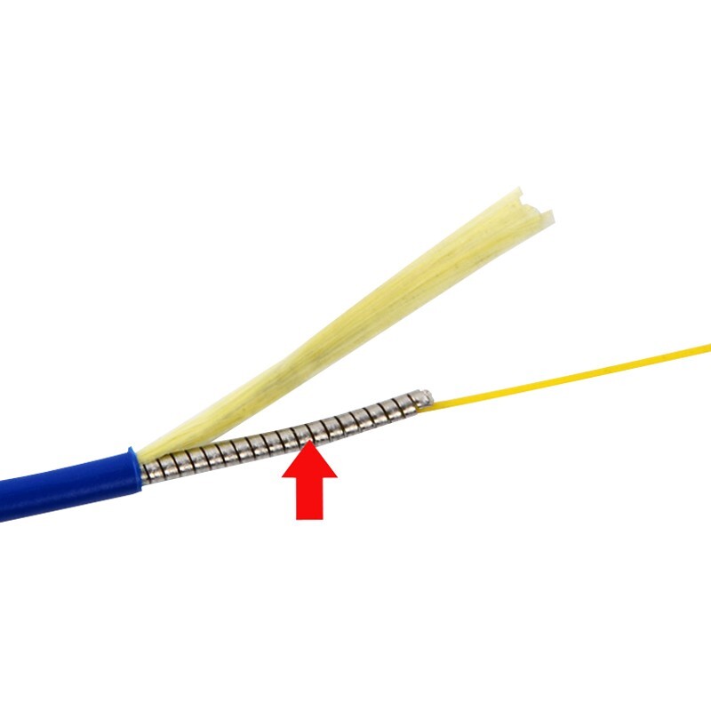 3M 10ft FC/SC/LC/ST UPC Simplex Single Mode Armored Fiber Patch Cord Fiber Cable