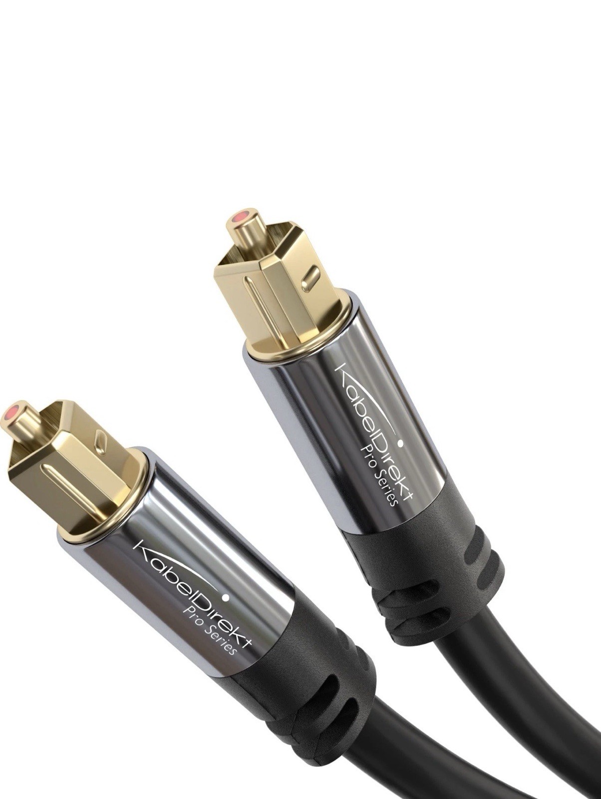– Optical Audio Cable – 33ft – Designed in Germany – Digital Optical Audio Ca…