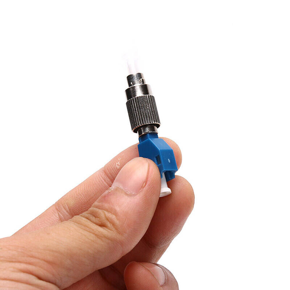 4Pcs FC Male to LC Female Fiber Optical Connector Convertor Hybrid Fiber Adapter