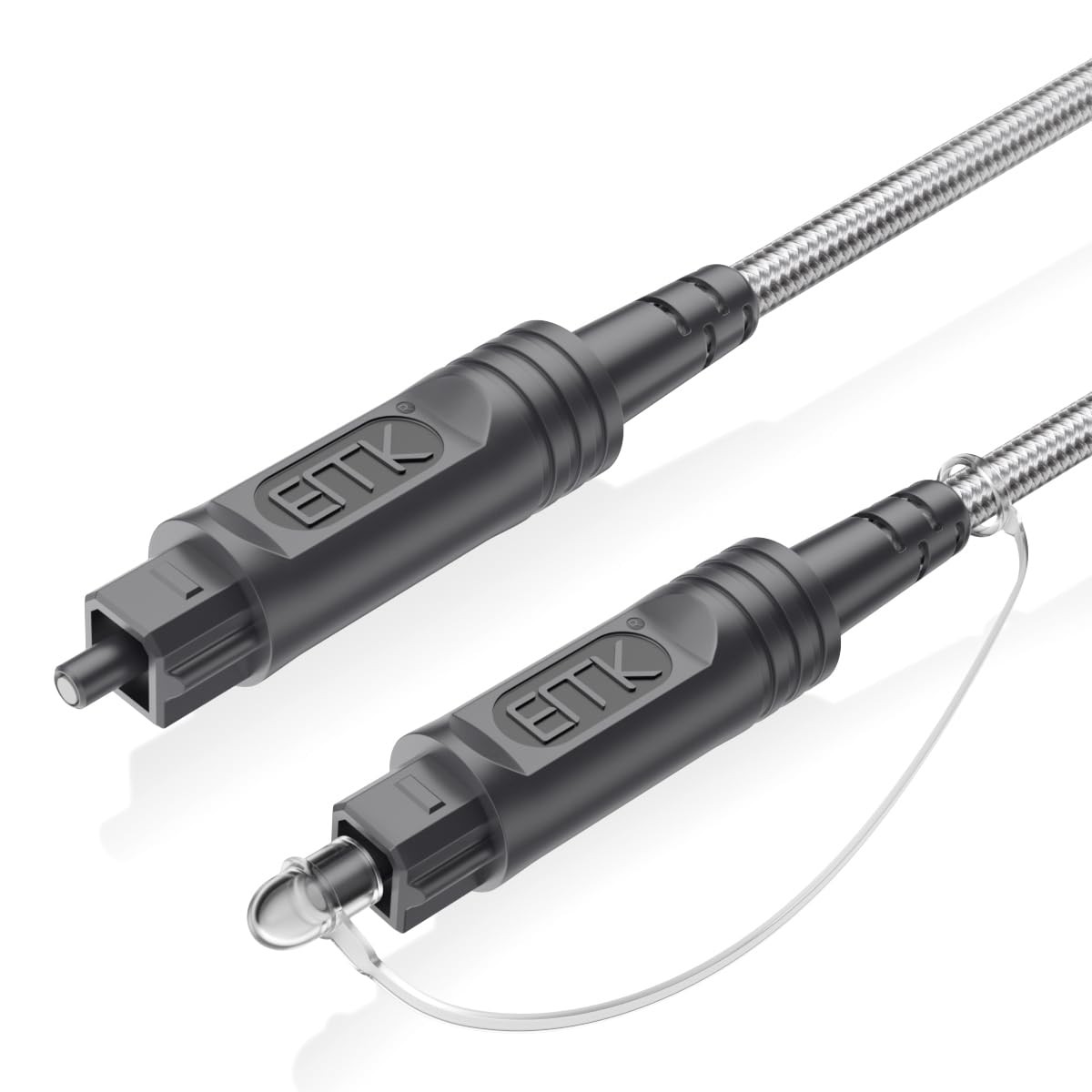 Digital Optical Audio Cable-3Feet/1M Toslink Cable – Fiber Optic Cord for Hom…