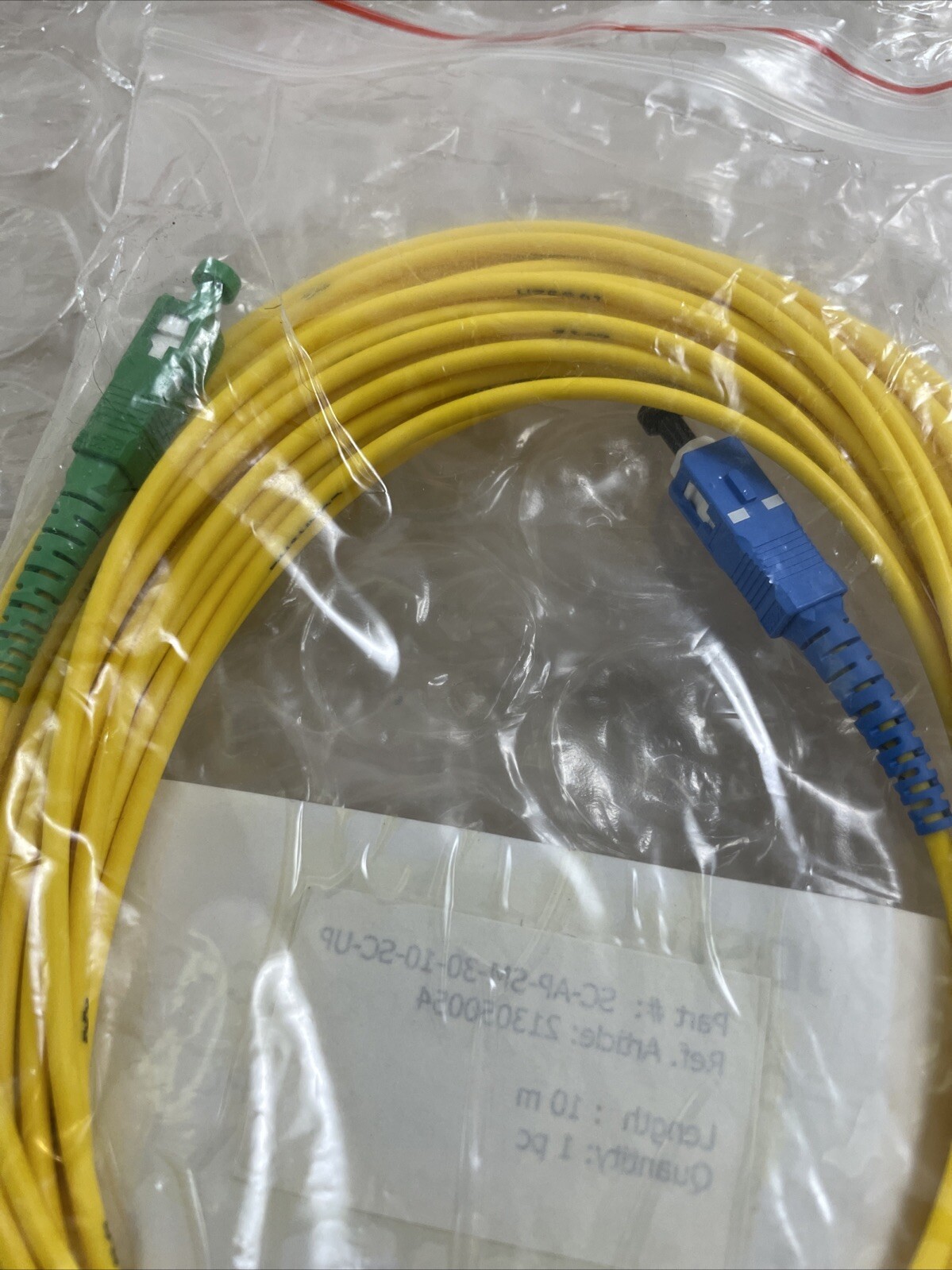 New Optical Patch Cord/Cables (LOT OF 20) SC-LC & LC-LC
