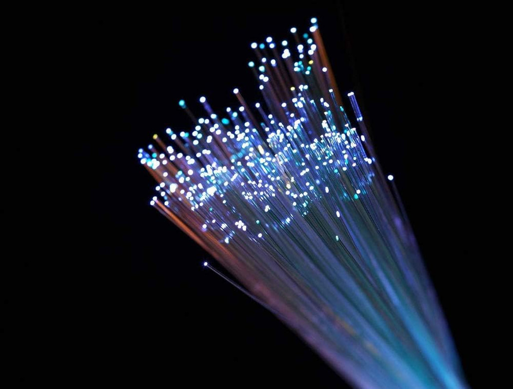 PMMA END Glow Fiber Optic Light Cable 100Pcs Ф0.03In(0.75Mm) 6.5Ft/2M for LED St