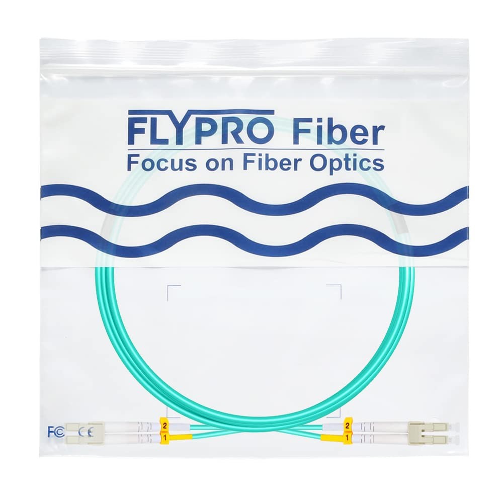 LC to LC Fiber Patch Cable OM3 3M/10ft Professional Grade A +, 10GB – 4Pack ⚡
