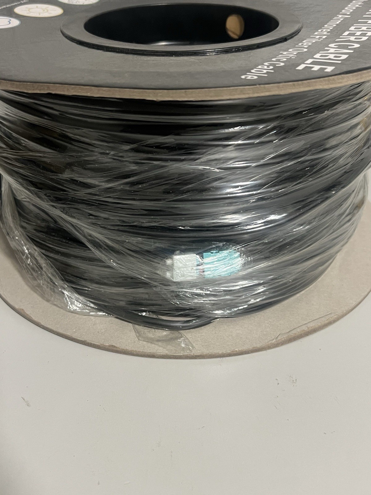 HXY 492FT – 150M -OM3 LC-LC Armored Outdoor Duplex Multimode Fiber Cable,