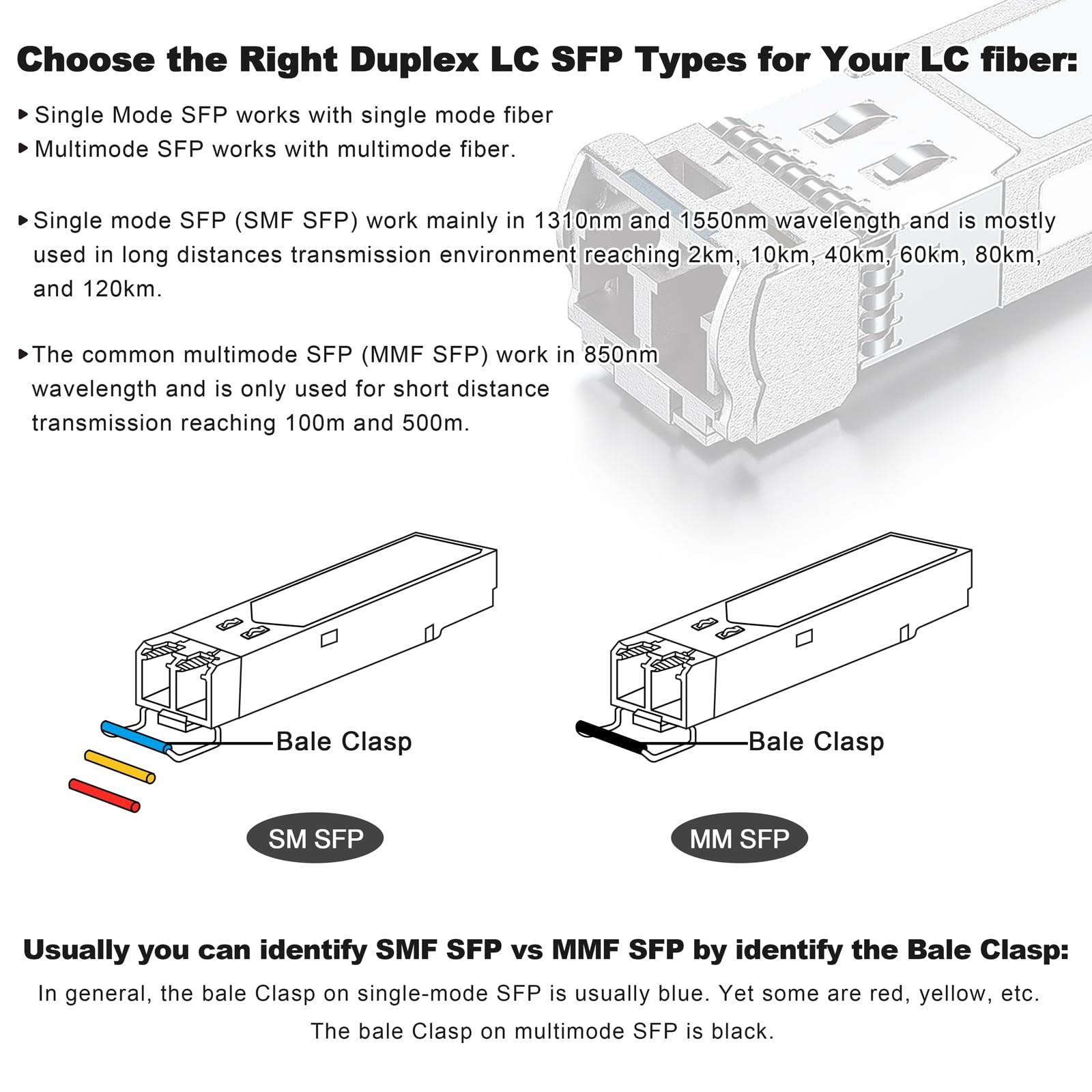 100ft/30m LC to LC Armored Outdoor Fiber Optic Cable Single Mode Duplex Fiber