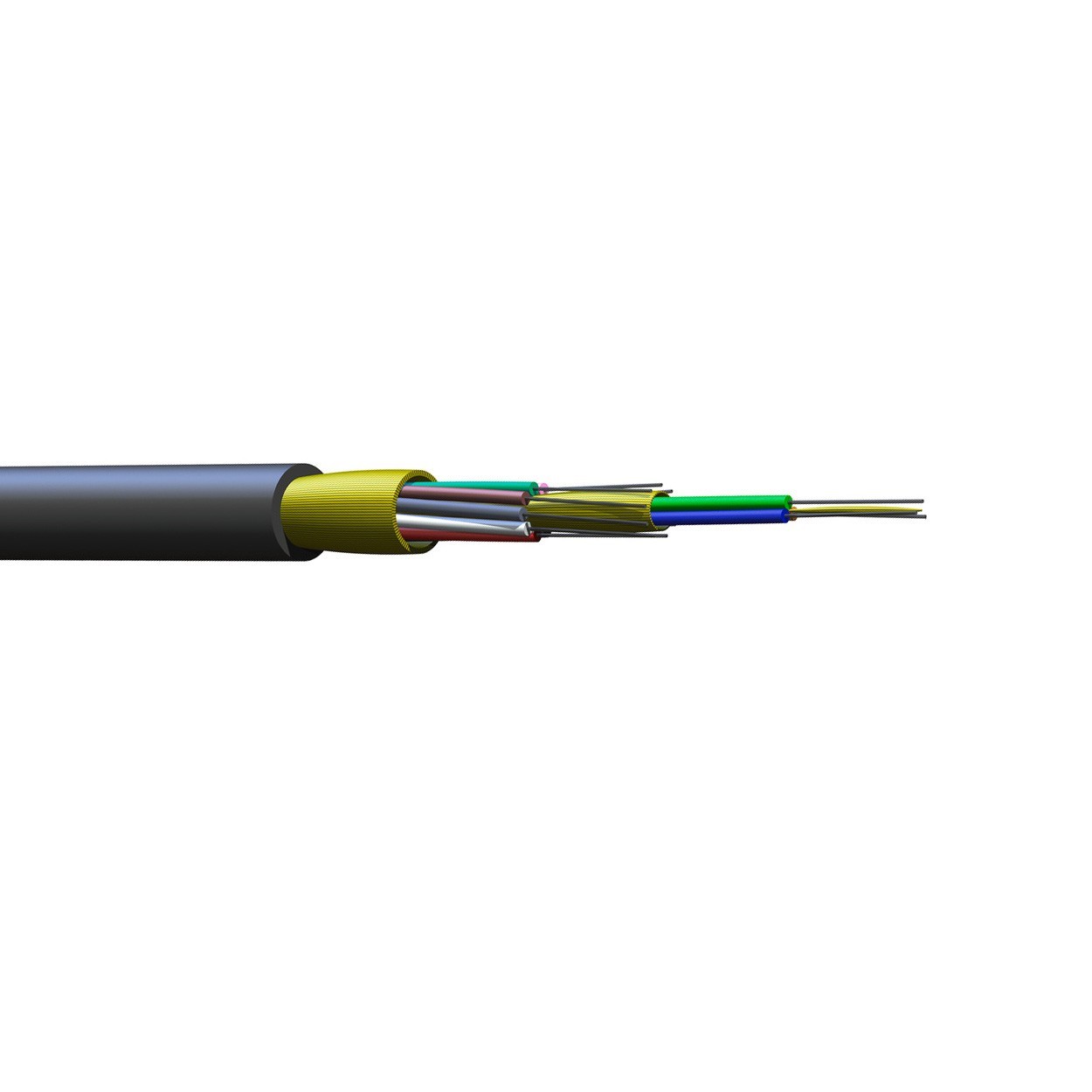 PER FOOT Corning 012T8F-31180-29 12 Fiber Multimode (OM3) Tight-Buffered Cable