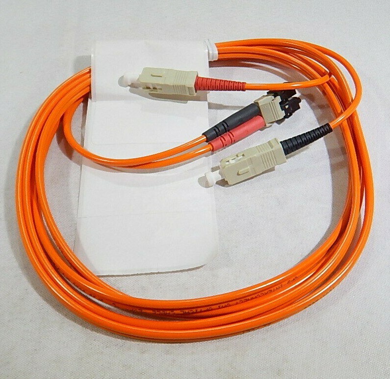 2 Meter C2G Fiber Optic Duplex Patch Cable TF