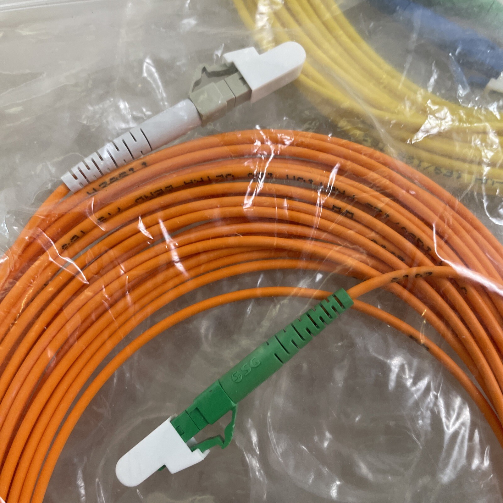 New Optical Patch Cord/Cables (LOT OF 20) SC-LC & LC-LC