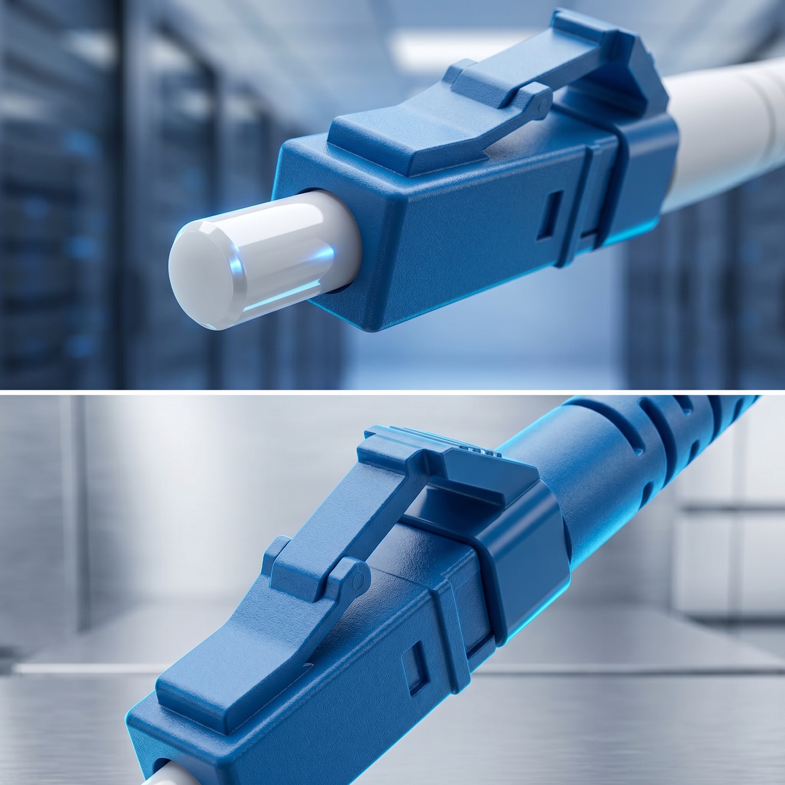 OS2 LC to LC Single Mode 4 Core Outdoor Armored Fiber Patch Cable, TPU