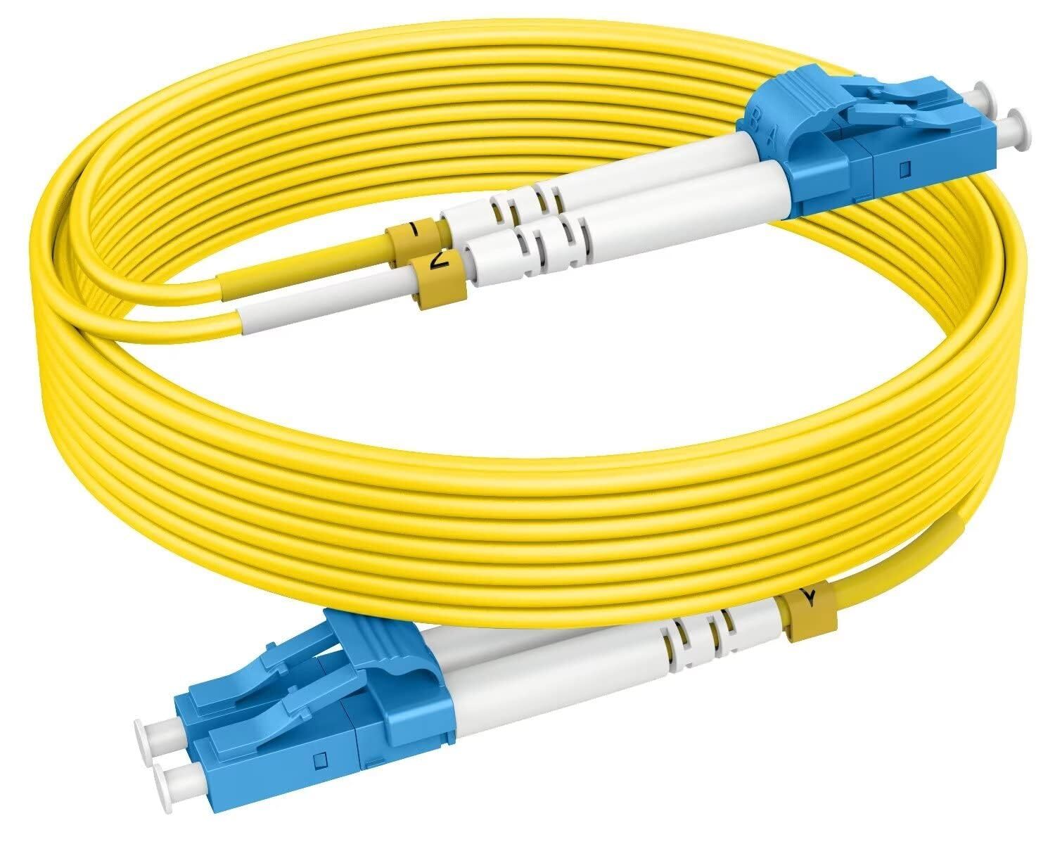 3m10ft OS2 LC to LC Single Mode Fiber Patch Cables Options 7inch~1000ft SM Si…