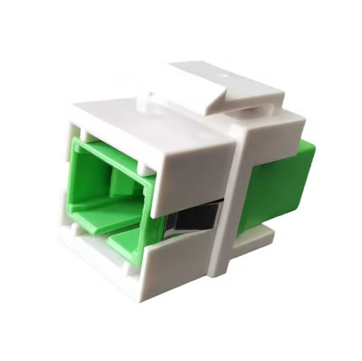 SC-SC APC/UPC Fiber Keystone Adapter Single Mode
