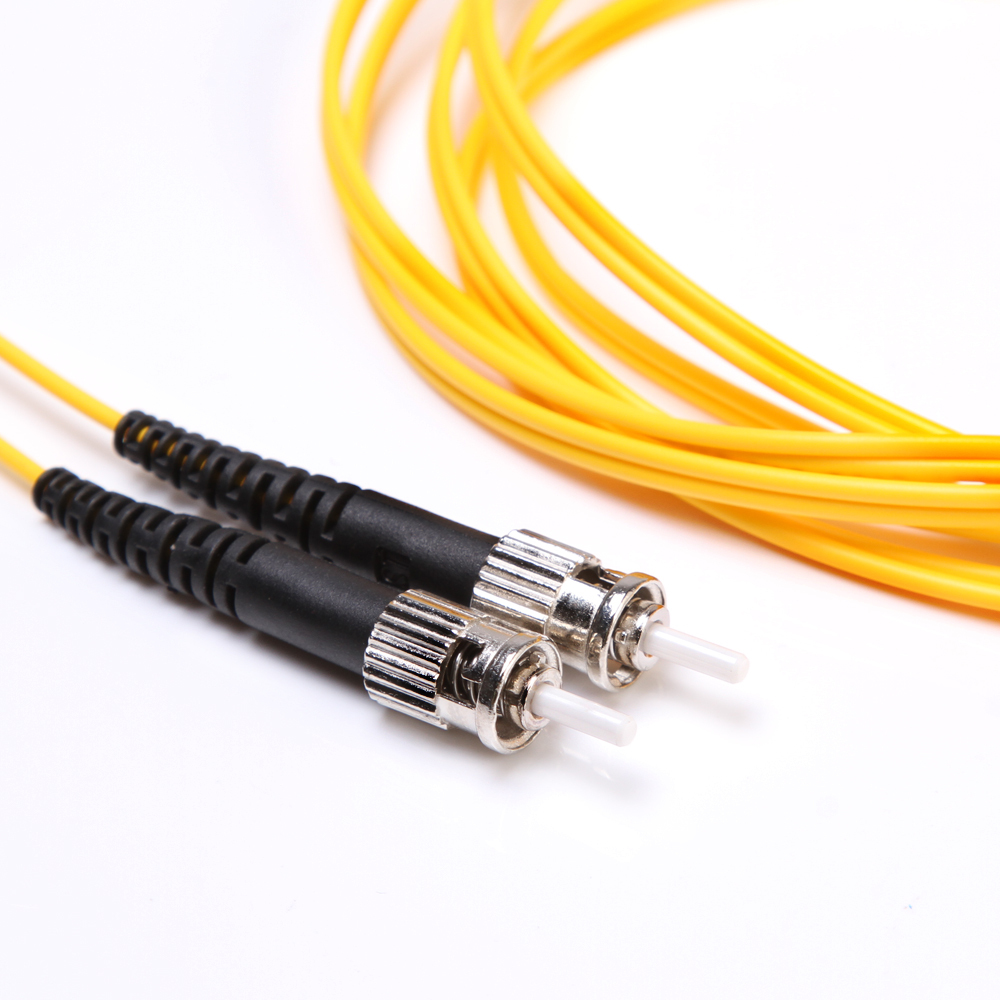 3M/10ft Fiber Optic Single-Mode Duplex Patch Cable Jumper Cord ST to LC